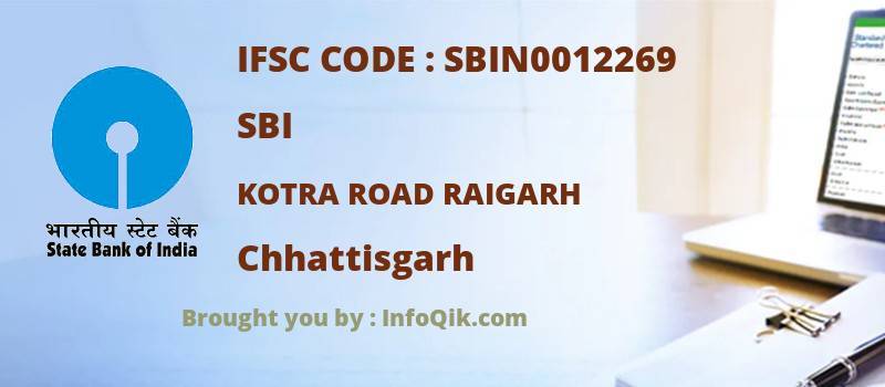 SBI Kotra Road Raigarh, Chhattisgarh - IFSC Code