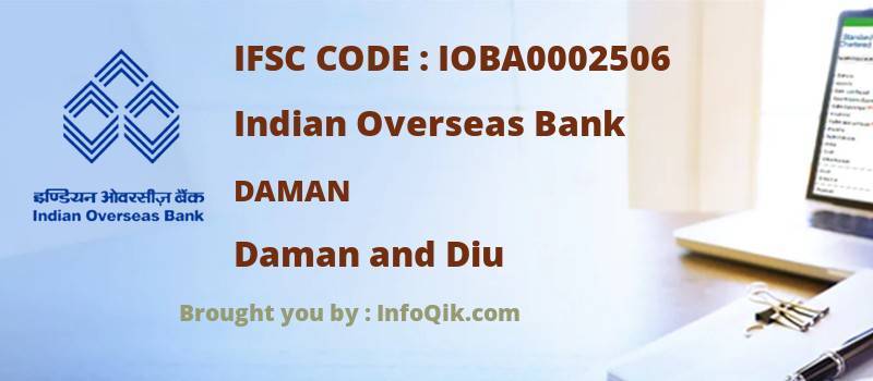 Indian Overseas Bank Daman, Daman and Diu - IFSC Code