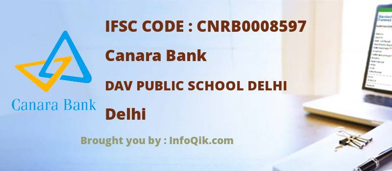 Canara Bank Dav Public School Delhi, Delhi - IFSC Code