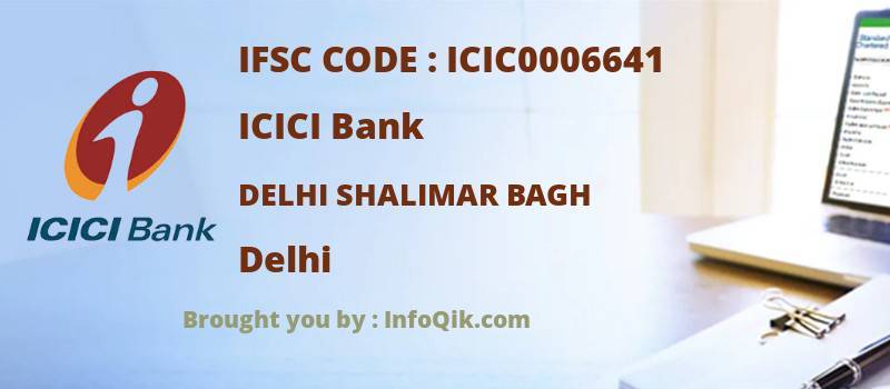 ICICI Bank Delhi Shalimar Bagh, Delhi - IFSC Code