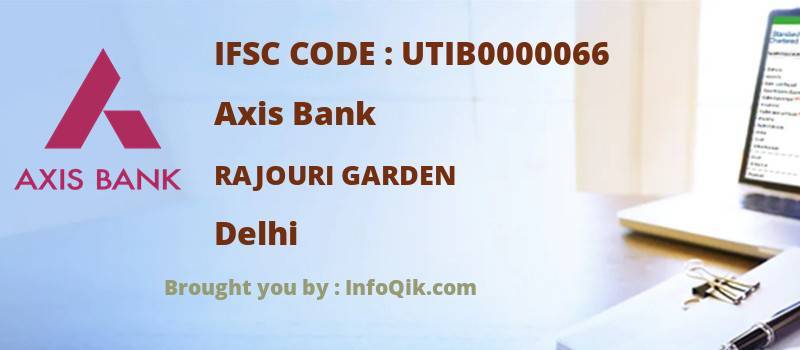 Axis Bank Rajouri Garden, Delhi - IFSC Code