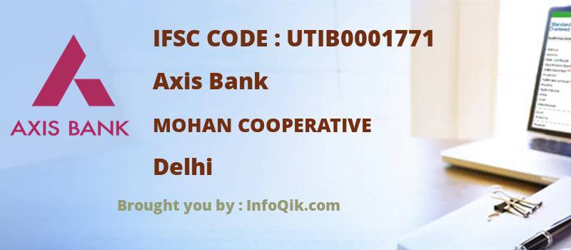 Axis Bank Mohan Cooperative, Delhi - IFSC Code