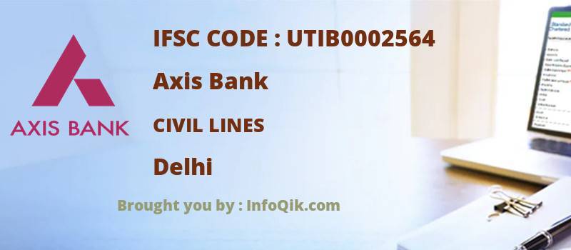 Axis Bank Civil Lines, Delhi - IFSC Code