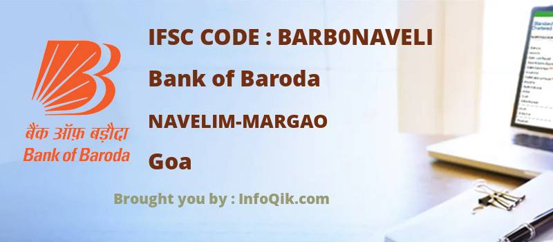 Bank of Baroda Navelim-margao, Goa - IFSC Code