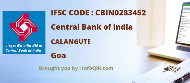 Central Bank of India Calangute, Goa - IFSC Code