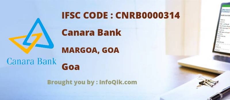 Canara Bank Margoa, Goa, Goa - IFSC Code