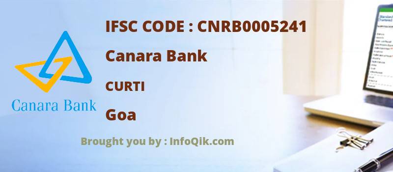 Canara Bank Curti, Goa - IFSC Code