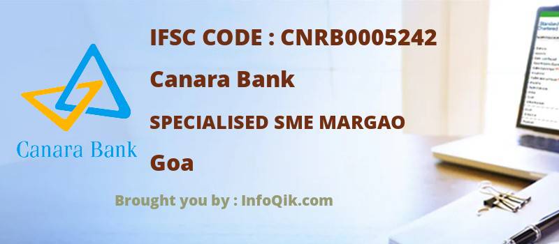 Canara Bank Specialised Sme Margao, Goa - IFSC Code