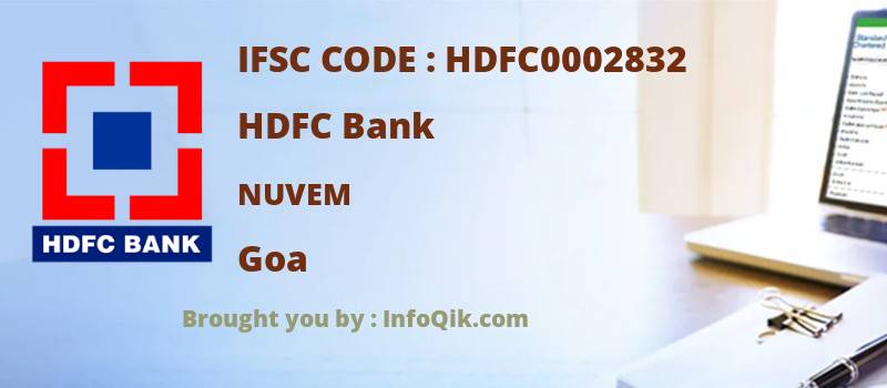 HDFC Bank Nuvem, Goa - IFSC Code