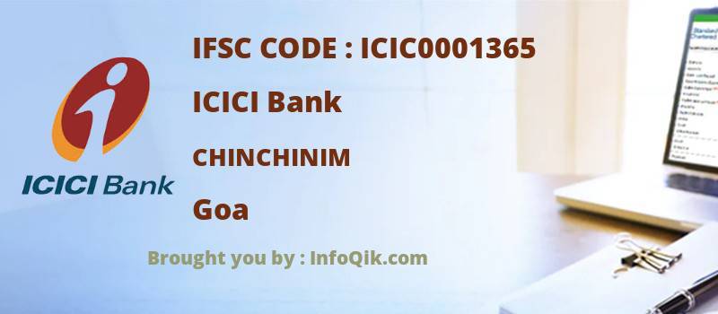 ICICI Bank Chinchinim, Goa - IFSC Code