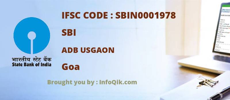 SBI Adb Usgaon, Goa - IFSC Code