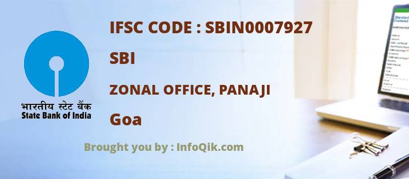 SBI Zonal Office, Panaji, Goa - IFSC Code