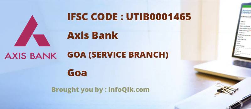 Axis Bank Goa (service Branch), Goa - IFSC Code