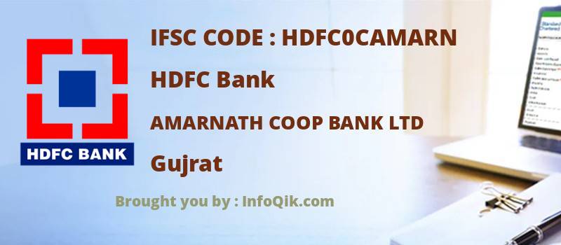 HDFC Bank Amarnath Coop Bank Ltd, Gujrat - IFSC Code