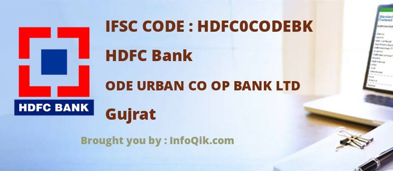 HDFC Bank Ode Urban Co Op Bank Ltd, Gujrat - IFSC Code