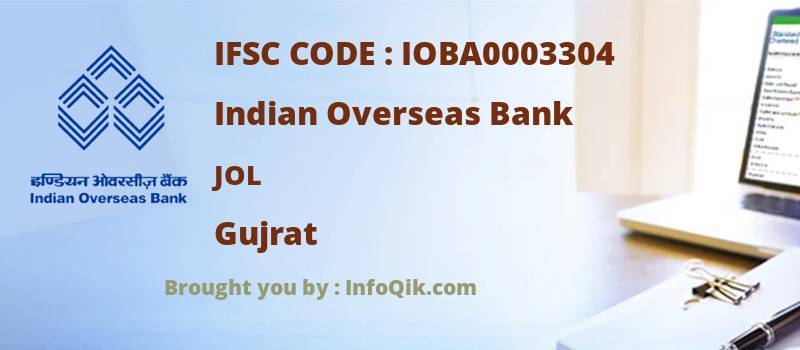 Indian Overseas Bank Jol, Gujrat - IFSC Code