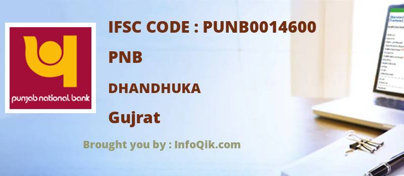 PNB Dhandhuka, Gujrat - IFSC Code