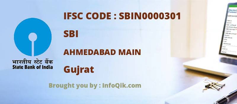 SBI Ahmedabad Main, Gujrat - IFSC Code