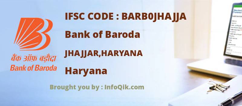 Bank of Baroda Jhajjar,haryana, Haryana - IFSC Code