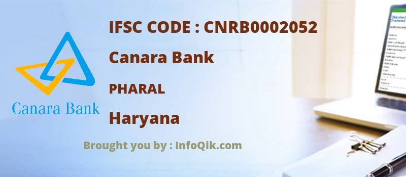 Canara Bank Pharal, Haryana - IFSC Code