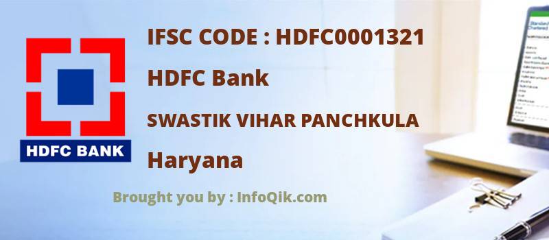 HDFC Bank Swastik Vihar Panchkula, Haryana - IFSC Code