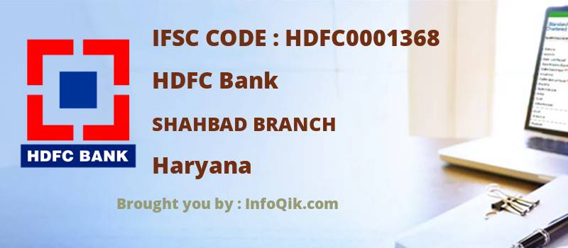 HDFC Bank Shahbad Branch, Haryana - IFSC Code