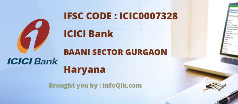 ICICI Bank Baani Sector Gurgaon, Haryana - IFSC Code