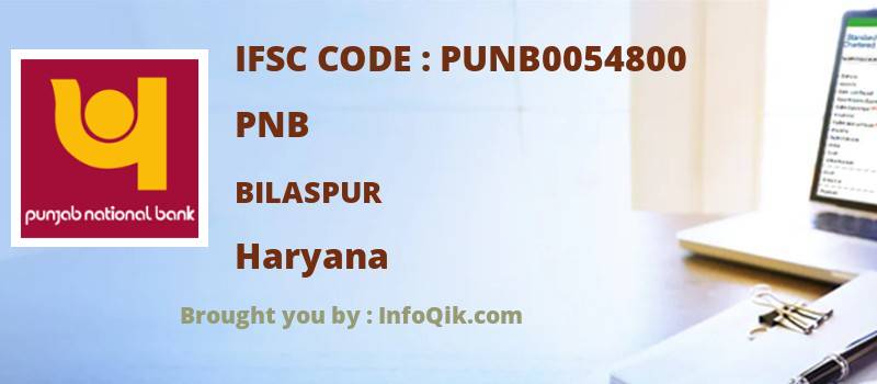 PNB Bilaspur, Haryana - IFSC Code