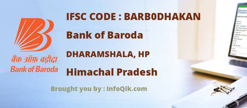 Bank of Baroda Dharamshala, Hp, Himachal Pradesh - IFSC Code