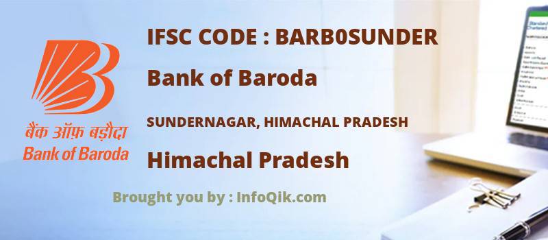 Bank of Baroda Sundernagar, Himachal Pradesh, Himachal Pradesh - IFSC Code