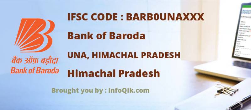 Bank of Baroda Una, Himachal Pradesh, Himachal Pradesh - IFSC Code