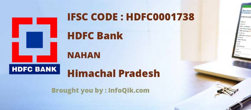 HDFC Bank Nahan, Himachal Pradesh - IFSC Code