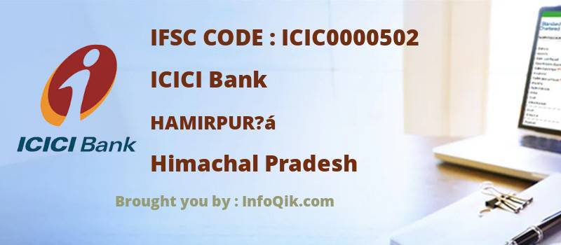 ICICI Bank Hamirpur?á, Himachal Pradesh - IFSC Code