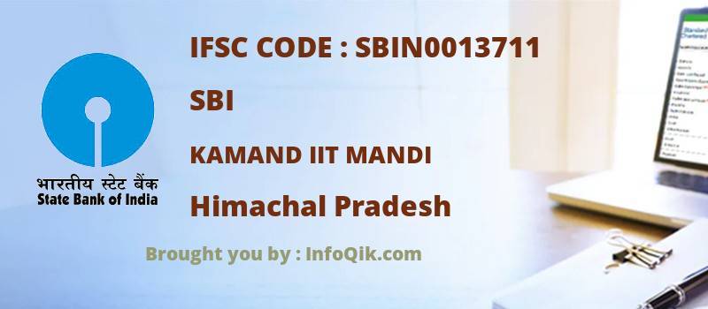 SBI Kamand Iit Mandi, Himachal Pradesh - IFSC Code