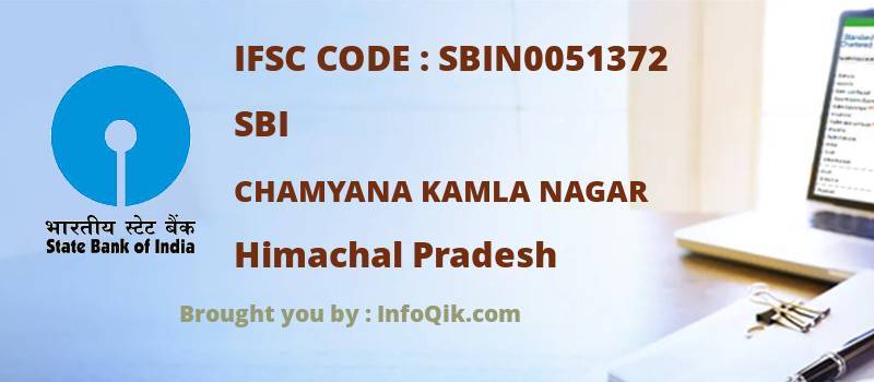 SBI Chamyana Kamla Nagar, Himachal Pradesh - IFSC Code