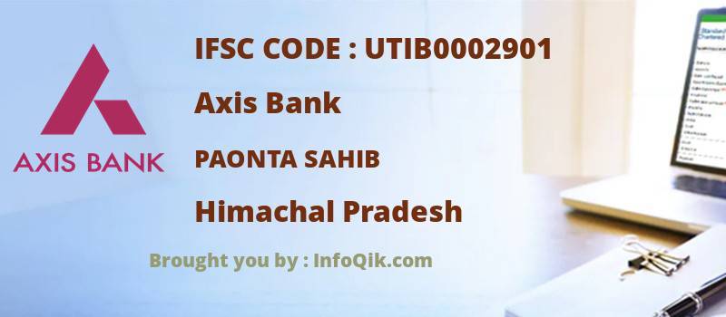 Axis Bank Paonta Sahib, Himachal Pradesh - IFSC Code