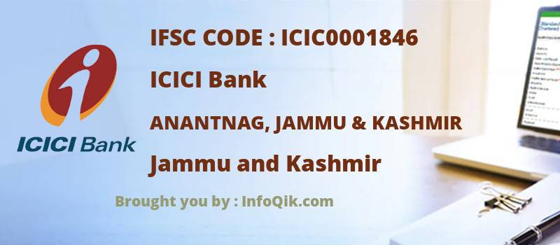 ICICI Bank Anantnag, Jammu & Kashmir, Jammu and Kashmir - IFSC Code