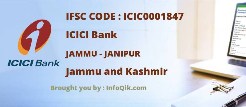 ICICI Bank Jammu - Janipur, Jammu and Kashmir - IFSC Code