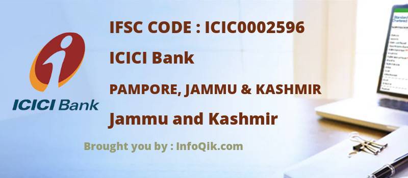 ICICI Bank Pampore, Jammu & Kashmir, Jammu and Kashmir - IFSC Code