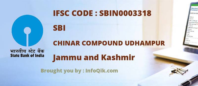 SBI Chinar Compound Udhampur, Jammu and Kashmir - IFSC Code