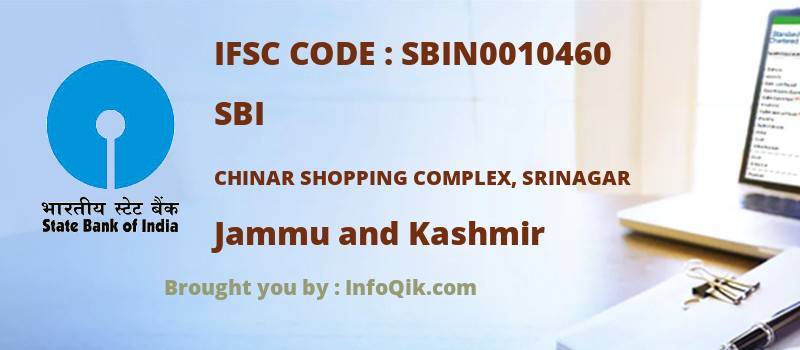 SBI Chinar Shopping Complex, Srinagar, Jammu and Kashmir - IFSC Code