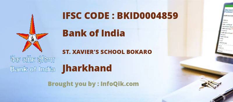 Bank of India St. Xavier