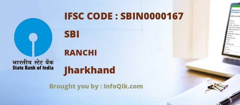 SBI Ranchi, Jharkhand - IFSC Code