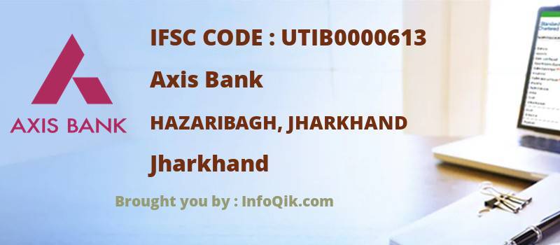 Axis Bank Hazaribagh, Jharkhand, Jharkhand - IFSC Code