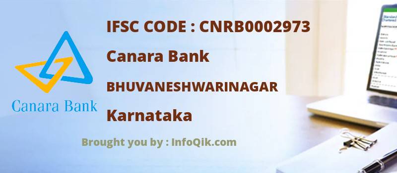 Canara Bank Bhuvaneshwarinagar, Karnataka - IFSC Code