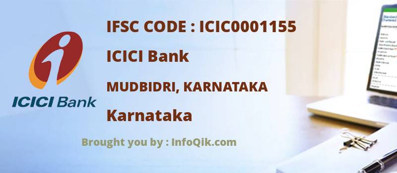 ICICI Bank Mudbidri, Karnataka, Karnataka - IFSC Code