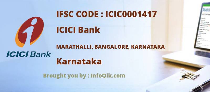 ICICI Bank Marathalli, Bangalore, Karnataka, Karnataka - IFSC Code