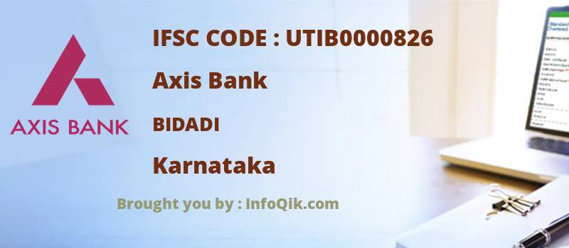 Axis Bank Bidadi, Karnataka - IFSC Code