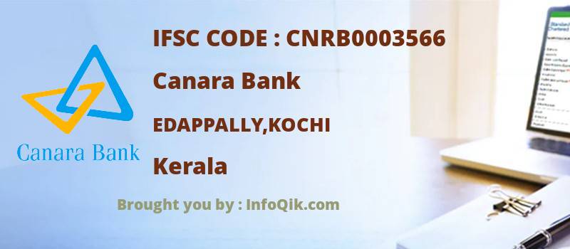 Canara Bank Edappally,kochi, Kerala - IFSC Code