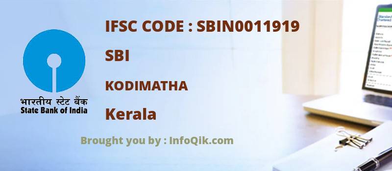 SBI Kodimatha, Kerala - IFSC Code